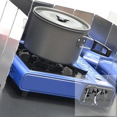 캠핑용 10단 버너 바람막이 캠프용품, 1개