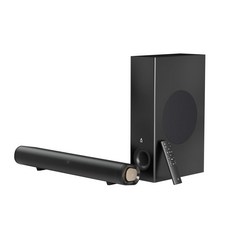 Creative Stage Pro 서브 우퍼 포함 Dolby Audio 대응 2.1 사운드 바 SP-STGPRO-BK, NO