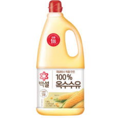백설 옥수수유, 1.8L, 1개