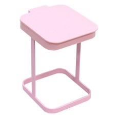 로얄스타 철제 싱크대 미니 쓰레기통 비닐백 홀더 053, 1개, 핑크