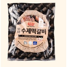 제주흑돈 수제떡갈비, 6개, 200g