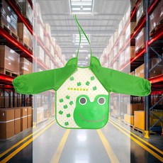 아동 미술용 가운 소형 미술교육 미술수업 아이 필기구 앞치마 화방앞치마