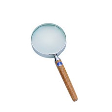 徠福 Life 高倍率放大鏡 NO.7078，高清晰閱讀輔助，輕巧便攜，舒適握柄設計, 1個, 規格:直徑3 "