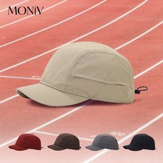 모니브 메쉬 러닝 모자 스포츠 캡, 베이지, 1개