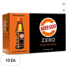 비타500 제로, 100ml, 10개입