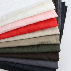 2온스 다이아 누빔 다후다 다우다 안감 원단 11color F9, 블랙, 1개