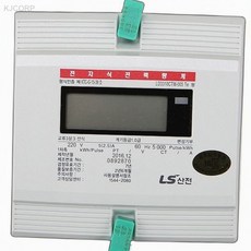 LS산전 3상3선 CT용 전자식 전력량계 5A 전력모니터링 와트메타, 1개, 상세페이지 기재