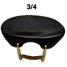 4/4 3/4 1/2 1/4 바이올린 턱받침 장착 클램프 바이올린 턱받침 골드 메탈 브래킷 나사 코르크 로즈우드/에, 26 3-4