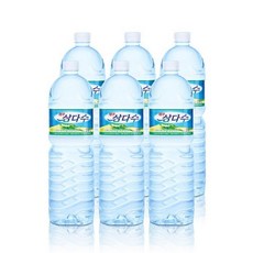 광동 삼다수 무배, 6개, 2L