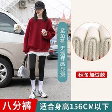 鯊魚褲 加絨保暖打底褲 高腰收腹提臀 適合身高157CM以上