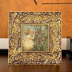 맞춤형 홈데코 고급 유럽풍 레진 장식 테이블 꽃병 손잡이付き, 05 E, 1, 1