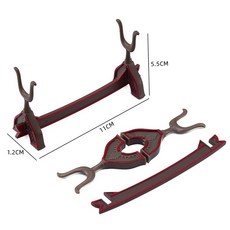 진열대 받침대 거치대 낚싯대 좌대, 1개, 전통 스타일 플라스틱 단층 전시대