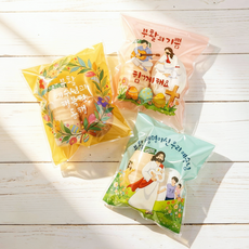 FS 부활절 2구 접착비닐 30매 랜덤발송 계란 포장 선물 꾸미기, 랜덤1, 1개