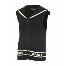 디즈니골프 디즈니골프 여성 러 카라 집업 니트 조끼 베스트 DM3LKV001