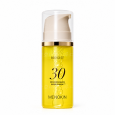 메노킨 30초 퀵 미백 광채 버블 마스크 브라이트, 95ml, 3개