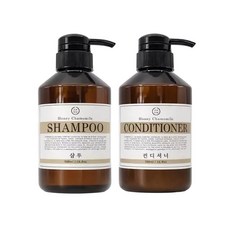 DAMA 다마 허니 캐모마일 샴푸 500ml + 컨디셔너 500ml 목욕탕 헬스장, 1개