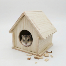 햄스터 하우스 우드 은신처 조립식