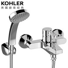 KOHLER 美國廚衛經典 淋浴龍頭蓮蓬頭組, 鉻色, 1個