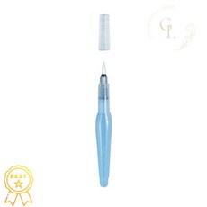 [브러쉬펜] 펜텔 아쿠아브러쉬 중형 수채화용 1개입 골드샵