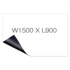 마그피아 고무자석 화이트보드 1500x900mm