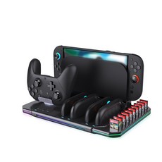 SWITCH2 多功能散熱充電底座，支援手把充電與卡匣收納, 1個, SWITCH2 多功能底座