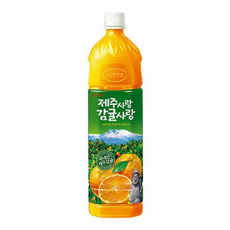 롯데 제주사랑 감귤사랑 제주감귤, 1개, 1.5L