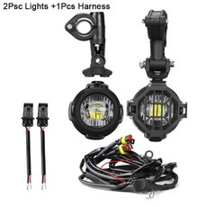 오토바이 보조 스팟 운전 안개등 베넬리, 1개, 8. lights wire