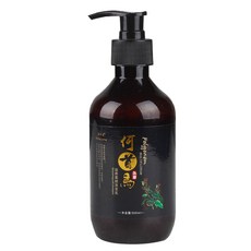 何首烏草本洗髮露 草本植物萃取 深層滋養髮根 改善脆弱易斷 使秀髮烏黑亮麗, 1件, 300ml