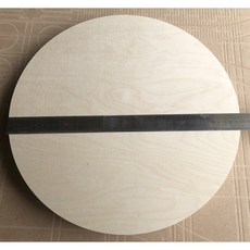 자작합판 원형판 지름400mm 두께6t