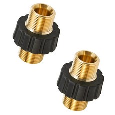 고압 세척기 어댑터 키트 수나사 퀵 커넥트 피팅, 2. 2PCS, 1L