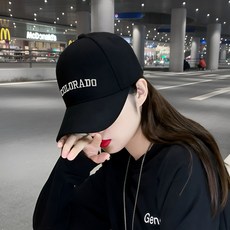 帽子女款ins春秋季旅游帽女士帽子透气鸭舌帽2025防晒夏天棒球帽, 1個, 藏蓝BD18801-情侣+百搭,适合头围53-59CM