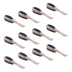 Superio 의류용 린트 브러시 12팩 3 in 1 의류 브러시 - 양면 나무 손잡이 의류 브러시 정장용 린트 브러시 울 코트 애완 동물 보푸라기와 먼지 및 신발, Superio 의류용 린트 브러시, 12팩, 3 in