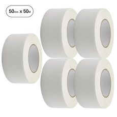 아트위브 마스킹 테이프 종이테이프 아이보리 50mm (50M), 5개