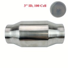 출력 촉매 금속 200 고유량 CPSI 변환기 EURO 기판 준수 EPA, 3 inch 100 cell