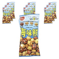 DENROKU 傳六 海味鮮綜合豆菓子, 10包, 41g