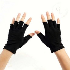 여성 스포츠 반장갑 블랙 쿨링 자전거 헬스 등산 라이딩 1개입