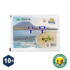 저칼로리 탱글한 식감의 우뭇가사리 우무채, 350g, 10개