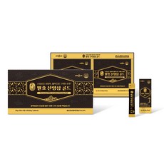 [아리너스레드랩] 제천 발효산양삼골드 부모님 설날 명절 선물세트 뇌보호 갱년기 면역력 기억력증진 천연 산양삼 스틱, 2개, 30회분