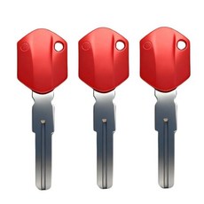 무각 키 오토바이 교체용 미가공 어드벤처용, 1개