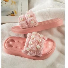 妃雪森 女童拖鞋 夏季外穿 公主風時尚小清新一字拖 防滑沙灘鞋 可愛