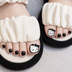 엘씨 감성 데일리룩 셀프네일 패디팁 인조발톱, 1개, 패디팁 01_몽글키티