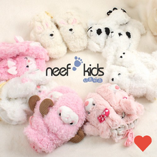 유아동 장갑 동물 캐릭터 털