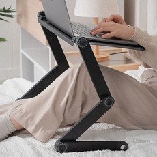 휴대용테이블 좌식 관절 테이블, 블랙
