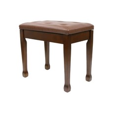 [熱銷]豪華單人吉他凳鋼琴凳升降環保抗菌按摩凳兒童電子琴凳 可升降10M 升降鋼琴椅 微調鋼琴椅 電子琴椅 電鋼琴椅, 1個, 【XJ580-2】單人帶箱6扣-柚木