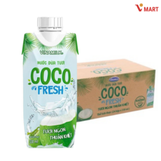 비나밀크 코코 프레쉬 코코넛 워터, 330ml, 24개