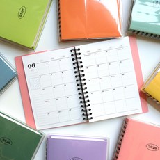 건망증 2026 GMZ 더메모 라이프 다이어리 콤펙트 PCV커버 건망증더메모라이프 더메모라이프 건망증다이어리 건망증플래너, 스카이, 1개