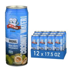 Amy & Brian Coconut Water Original 에이미 앤 브라이언 코코넛 워터 오리지널, 12개, 520ml