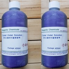 크리스탈바이올렛용액 화), 1개, 450ml