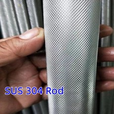 표면 엠보싱 스테인리스 스틸 널링 막대 SUS 304 체크 압입 그리드 금속 DIY, Dia 10mm, 24cm, 06 Dia 10mm_02 24cm