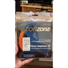 Zons六角網球線20條白色, 1個